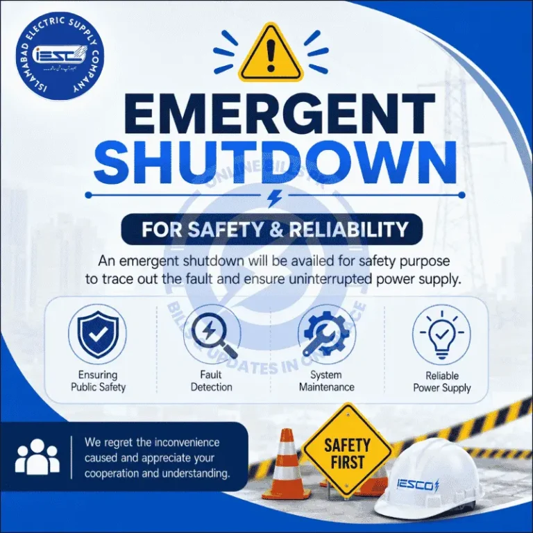 iesco-emergent-shutdown-19th-july-2026