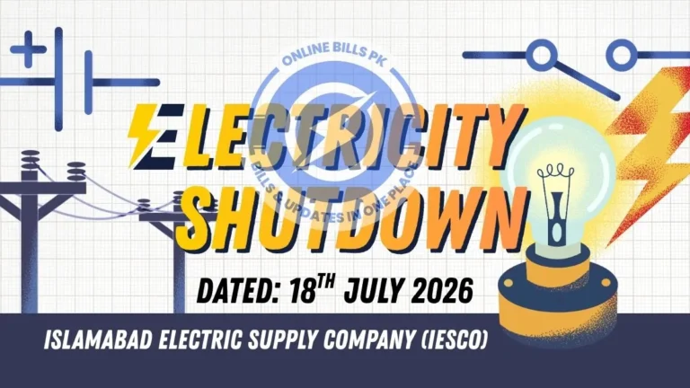 iesco-shutdown-schedule-18th-july-2026