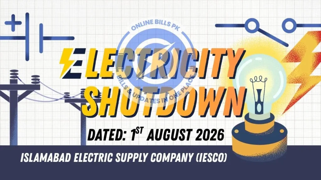 IESCO Shutdown Schedule Tomorrow 1st August 2026 (Saturday) 2 iesco-shutdown-schedule-1st-august-2026