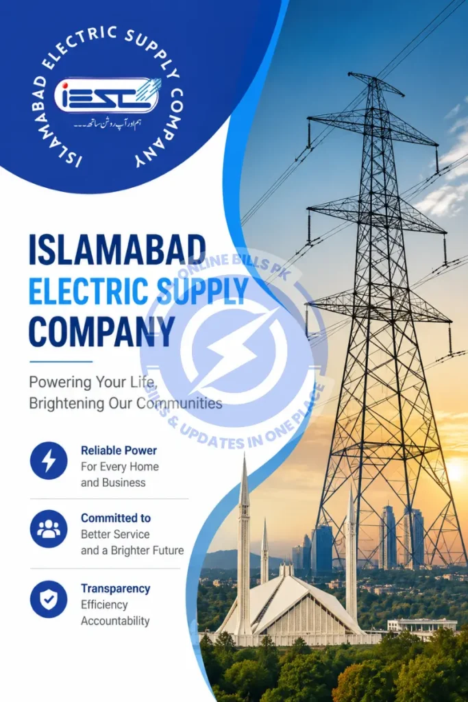 IESCO Bill 6 islamabad-electric-supply-company